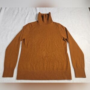 Lands' End Cashmere Sweater in Warm Brown